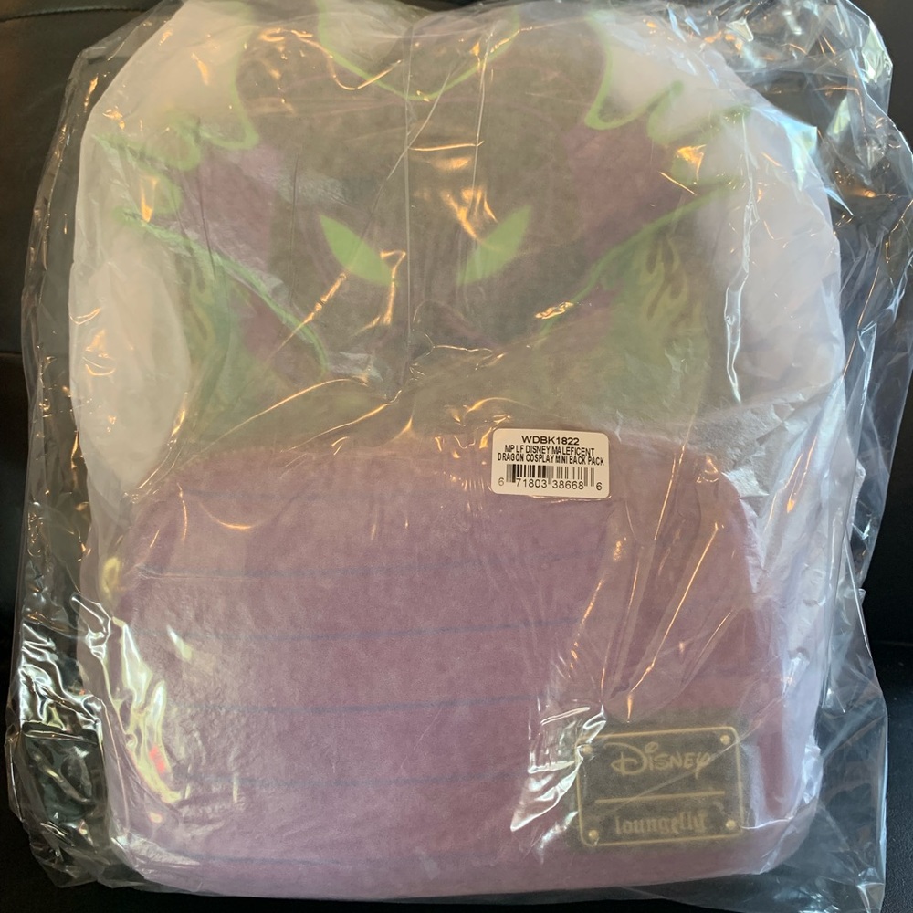 BNWT BNIP disney maleficent loungefly backpack *exclusive